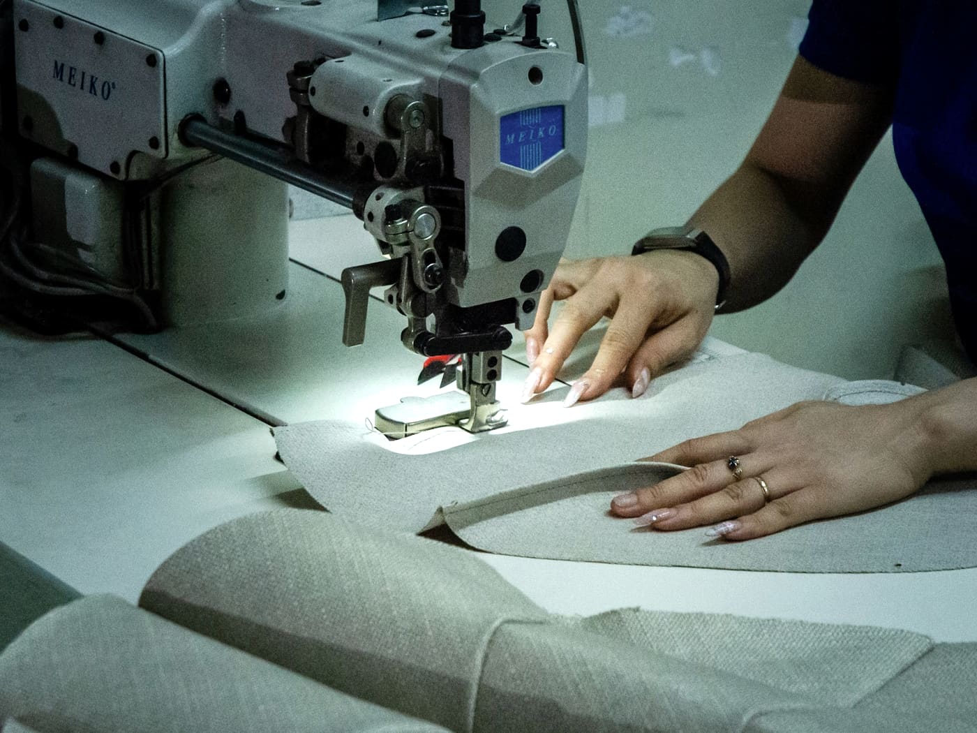 A tailor at work
