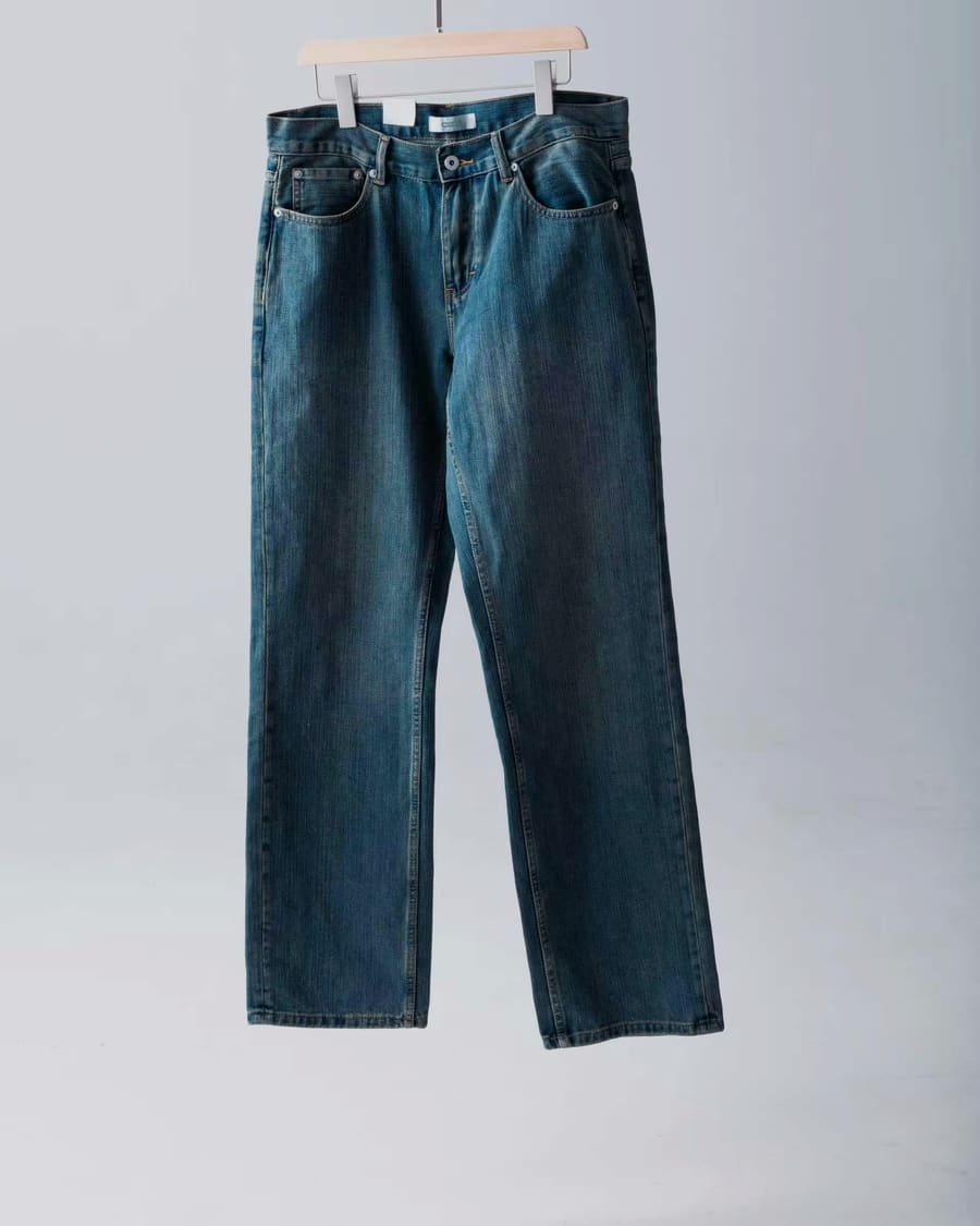 Selvedge Denim, Straight in Raw Indigo